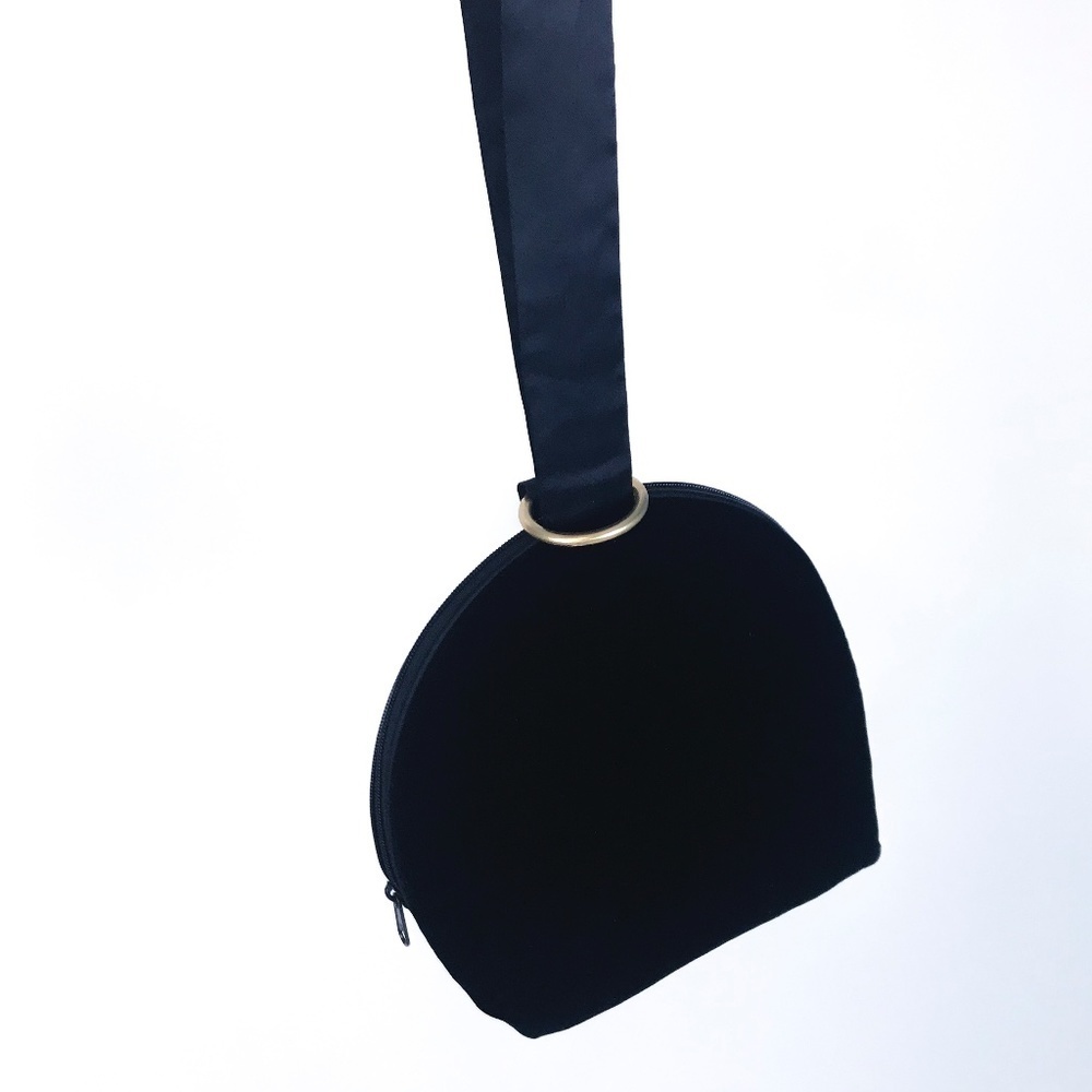 Black Velvet Wristlet Purse NWOT - Picture 8 of 11